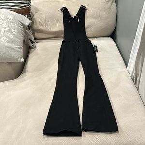 Lulus can do attitude black jumpsuit